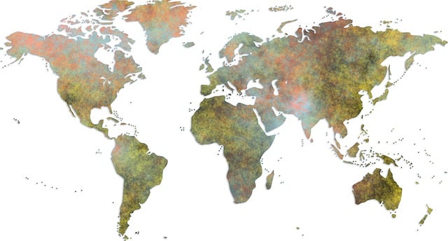 world map image for footer of your trip buddy