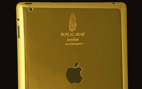 luxury dubai experiences
gold ipad in hotel